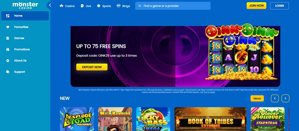 Monster casino